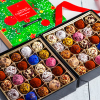 Merry Christmas Double King Size Signature Truffle Box (50 Pcs)