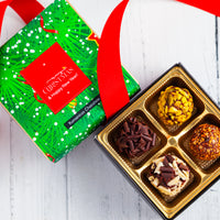 Merry Christmas Piccolo Size Signature Truffles Box