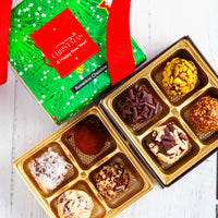 Merry Christmas Piccolo Size Signature Truffles Box