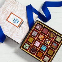 Father's Day Double Queen Chocolate Art Box (32 Pieces)
