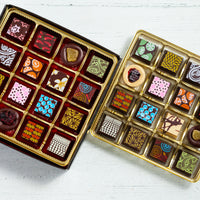 Father's Day Double Queen Chocolate Art Box (32 Pieces)