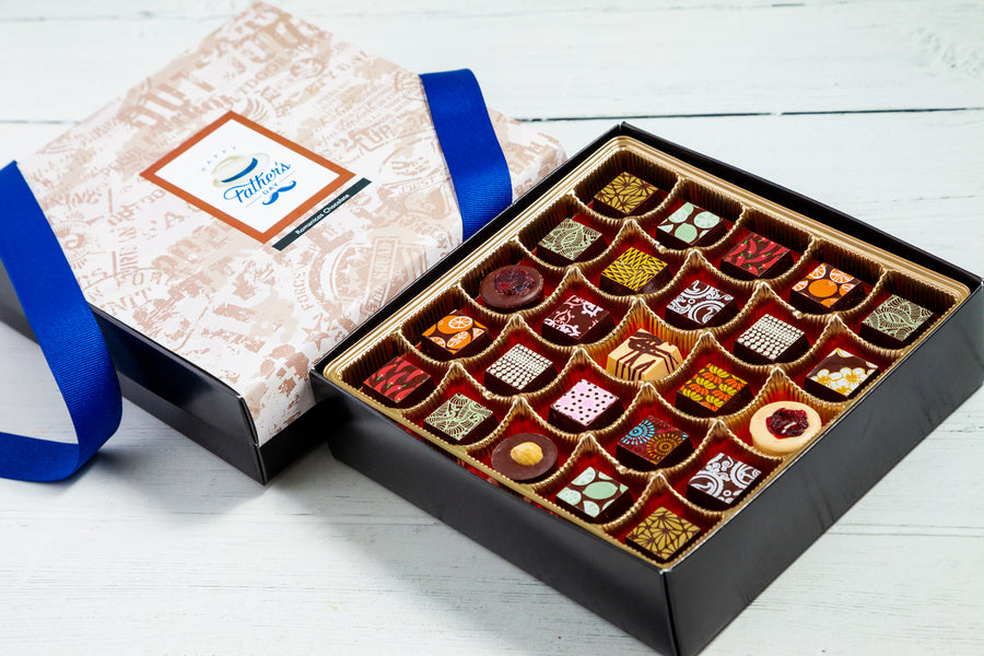 Father's Day Double King Chocolate Art Box (50 Pcs)