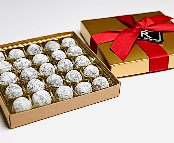 Champagne Royale Signature Truffle Box - Premium Venezuelan Dark Chocolate