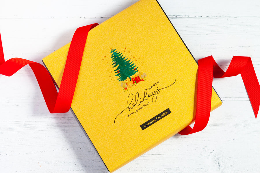 Happy Holidays King Size Signature Truffle Box