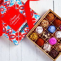 Happy Holidays Queen Size Signature Truffle Box