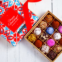 Happy Holidays Queen Size Signature Truffle Box