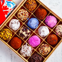 Happy Holidays Queen Size Signature Truffle Box