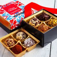 Happy Holidays Piccolo Size Signature Truffles Box