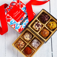 Happy Holidays Piccolo Size Signature Truffles Box