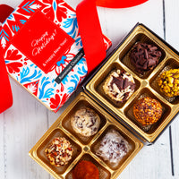 Happy Holidays Piccolo Size Signature Truffles Box