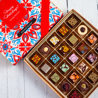 Happy Holidays King Size Chocolate Art Box