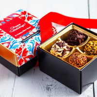 Happy Holidays Piccolo Size Signature Truffles Box