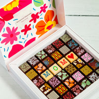Mother's Day Chocolate Art Scrabble Box
