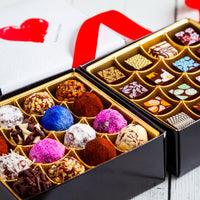 I Love You Queen Size Mixed Box (32 Pcs: 16 Bonbons, 16 truffles)