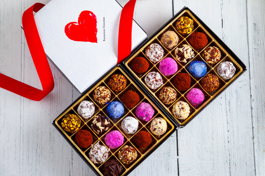 I Love You Double Queen Signature Truffle Box (32 Pcs)