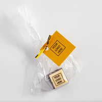Custom Chocolate Party Favor with Tag