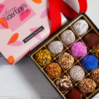 Valentine's Day Queen Size Mixed Box (32 Pcs: 16 Bonbons, 16 truffles)