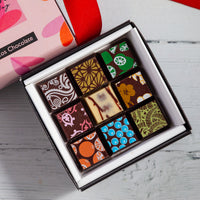 Valentine's Day Piccolo Size Chocolate Art Box