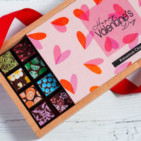 Valentine's Day Chocolate Art Limited Edition Wooden Box