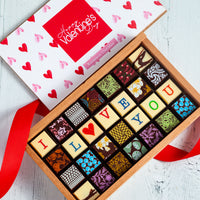 Valentine's Day Chocolate Art Limited Edition Wooden Box