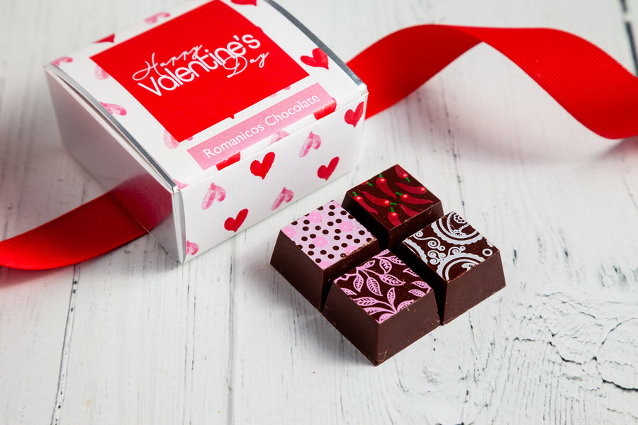 Valentine's Day Party Favor Chocolate Art Box