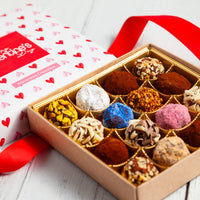 Valentine's Day Single Queen Size Signature Truffle Box (16 Pieces)