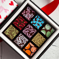 Valentine's Day Piccolo Size Chocolate Art Box