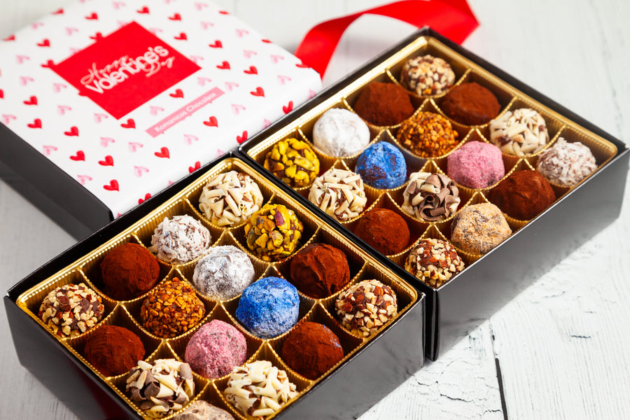 Valentine's Day Double Queen Signature Truffle Box (32 Pcs)