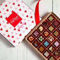 Valentine's Day Single King Size Chocolate Art Box (25 Pcs)