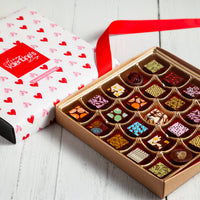 Valentine's Day Single King Size Chocolate Art Box (25 Pcs)