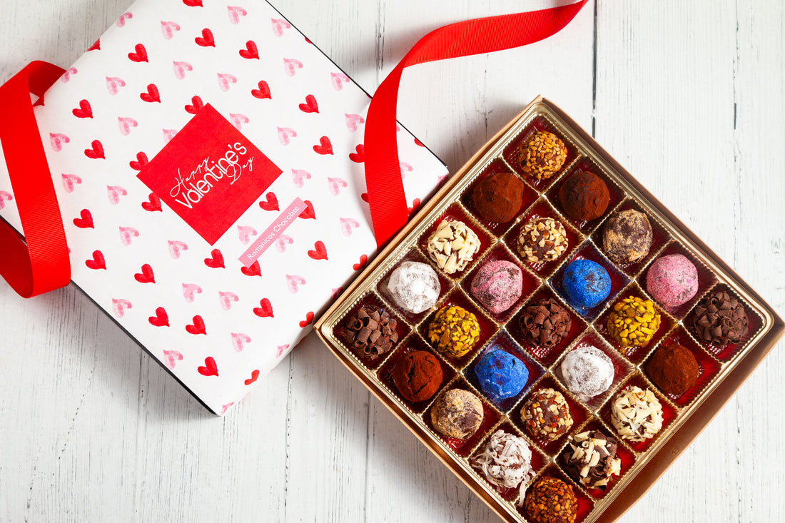 Valentine's Day Single King Size Signature Truffle Box (25 Pcs)