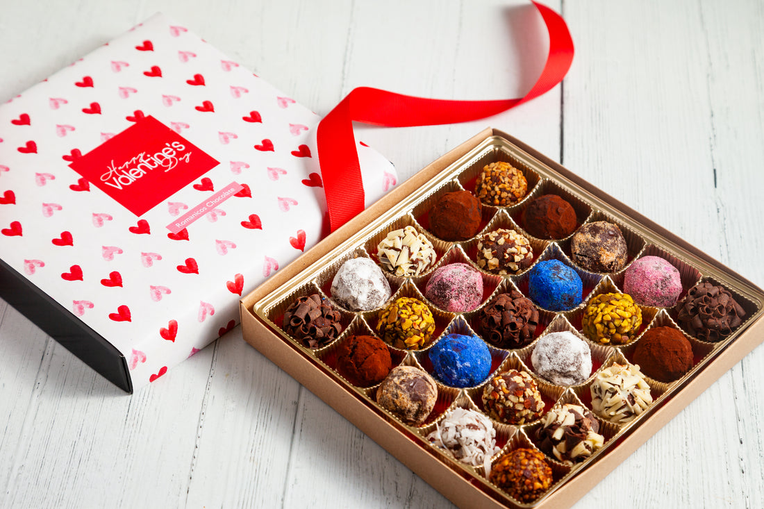 Valentine's Day Single King Size Signature Truffle Box (25 Pcs)