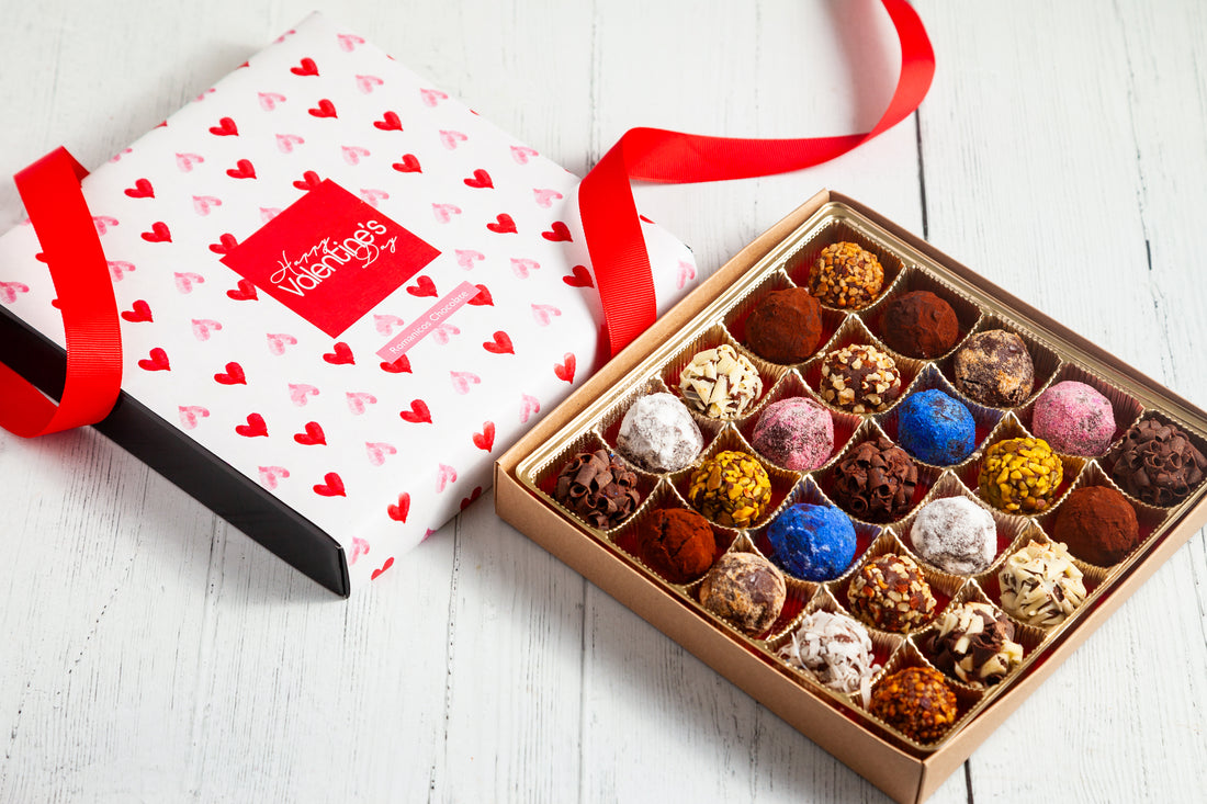 Valentine's Day Single King Size Signature Truffle Box (25 Pcs)