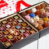 Valentine's Day King Size Mixed Box (50 Pcs: 25 Bonbons, 25 Truffles)