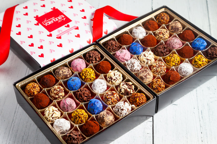 Valentine's Day Double King Size Signature Truffle Box (50 Pcs)