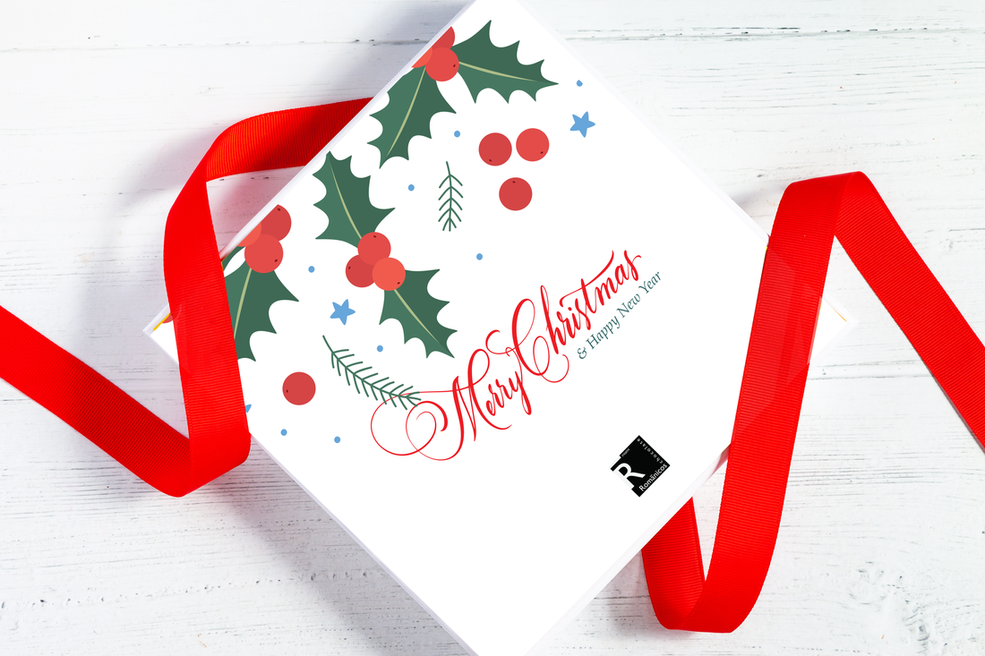 Merry Christmas 36pc Scrabble Chocolate Art