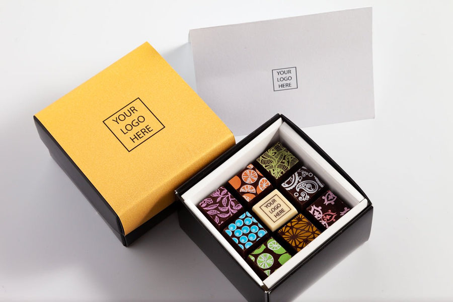 Corporate Chocolate Art Piccolo Box - Romanicos Chocolate