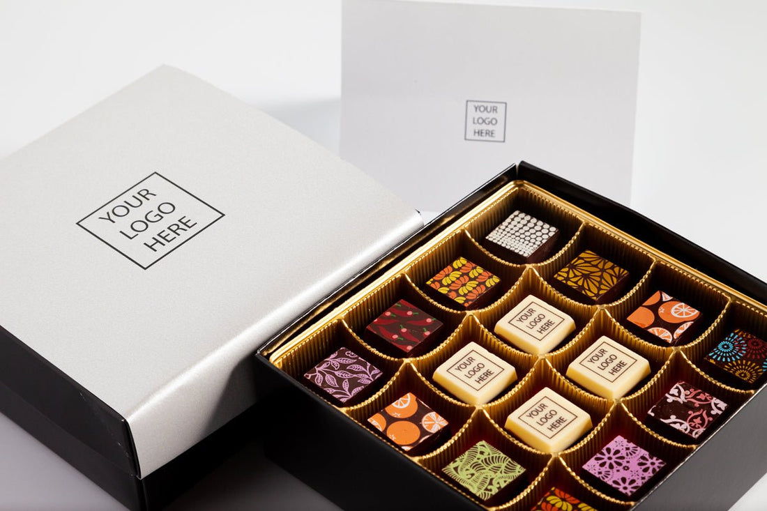 Corporate Double Queen Chocolate Art Box - Romanicos Chocolate