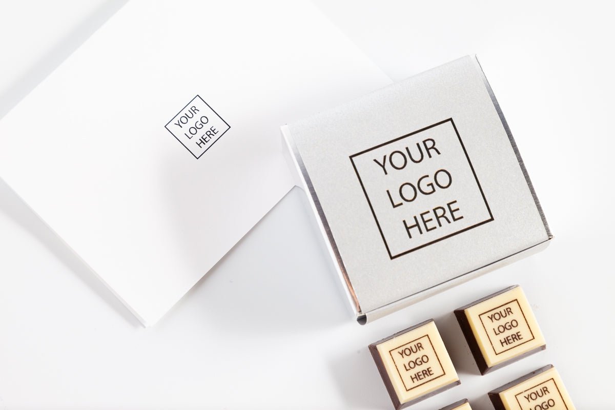 CORPORATE Party Favor [FOUR Pieces] - Romanicos Chocolate