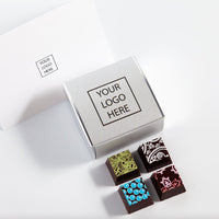 CORPORATE Party Favor [FOUR Pieces] - Romanicos Chocolate