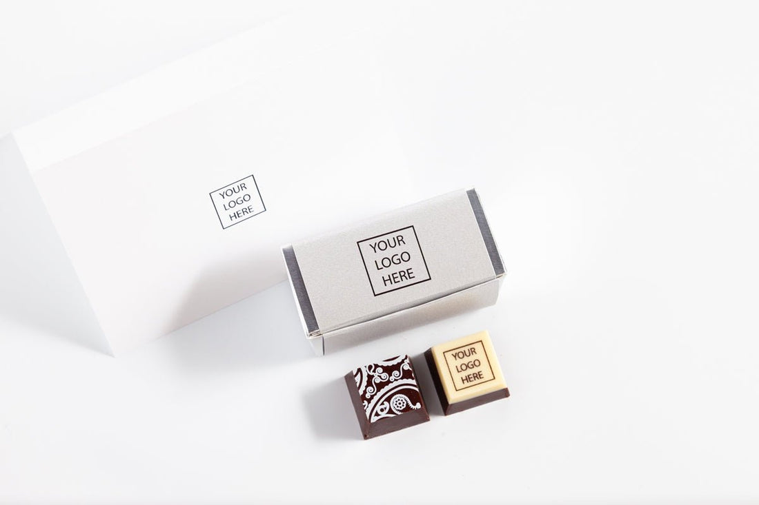 Corporate Party Favor [TWO Pieces] - Romanicos Chocolate