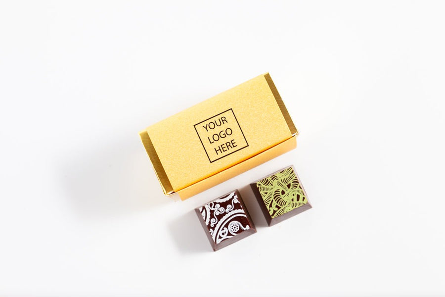 Corporate Party Favor [TWO Pieces] - Romanicos Chocolate