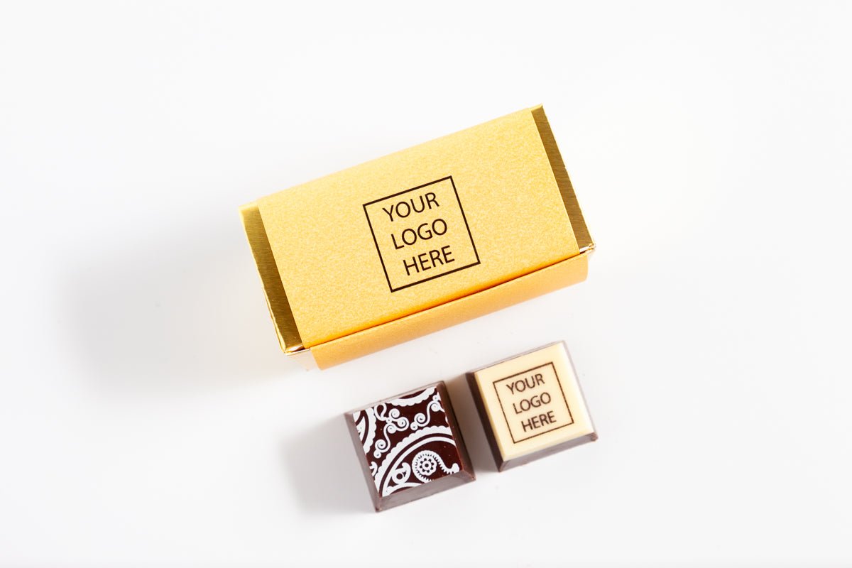 Corporate Party Favor [TWO Pieces] - Romanicos Chocolate