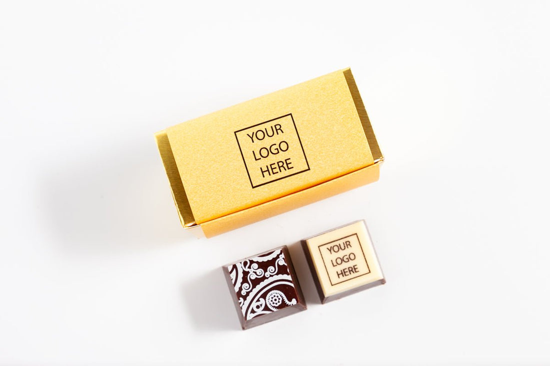 Corporate Party Favor [TWO Pieces] - Romanicos Chocolate