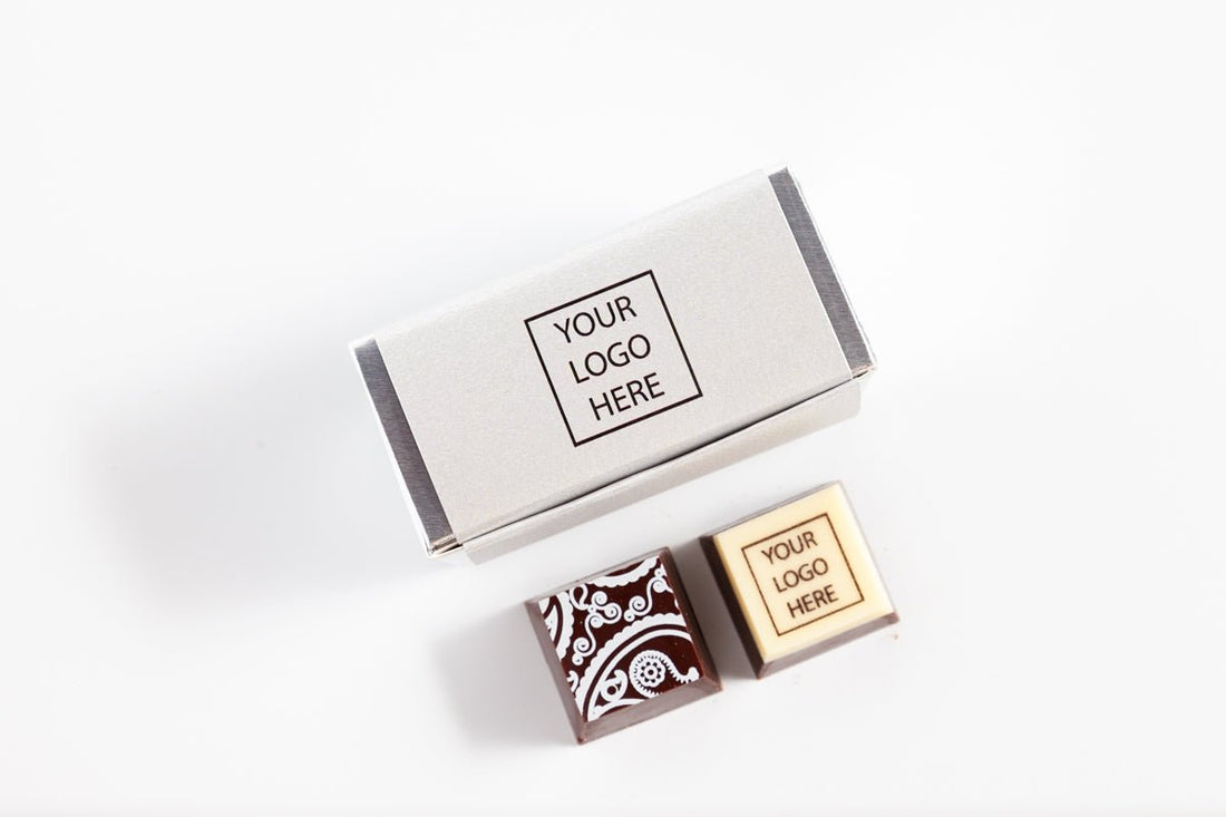 Corporate Party Favor [TWO Pieces] - Romanicos Chocolate