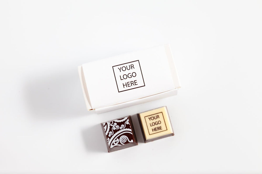 Corporate Party Favor [TWO Pieces] - Romanicos Chocolate