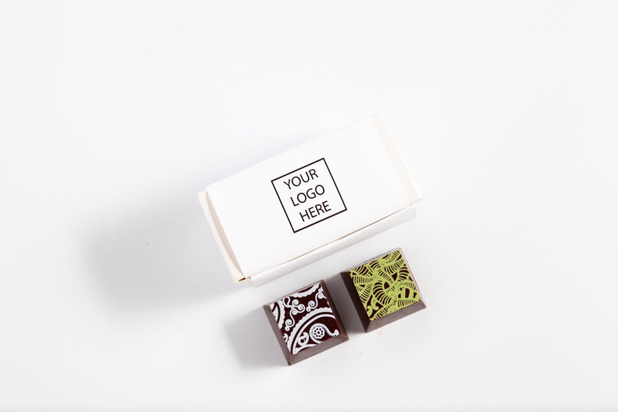 Corporate Party Favor [TWO Pieces] - Romanicos Chocolate