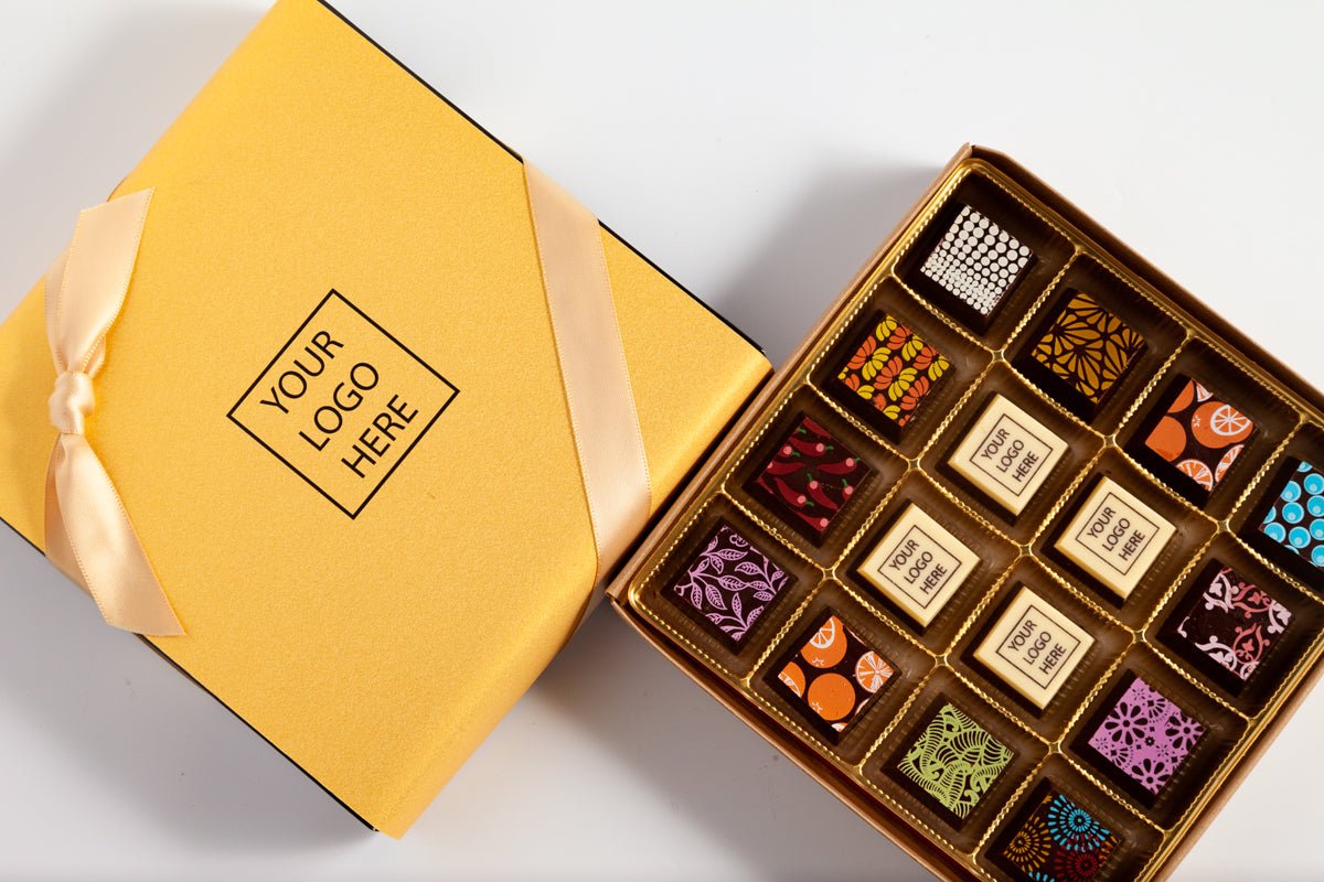 Corporate 16pc Chocolate Art Box - Romanicos Chocolate