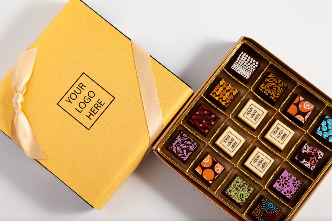 Corporate Single Queen Chocolate Art Box - Romanicos Chocolate