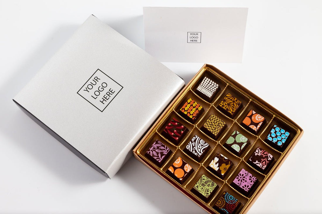 Corporate Single Queen Chocolate Art Box - Romanicos Chocolate